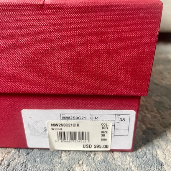 Valentino Suede Bow Wedges - Picture 13 of 14